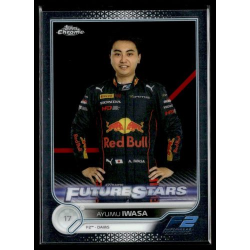 2022 Topps Chrome Formula 1 Future Stars #92 Ayumu Iwasa