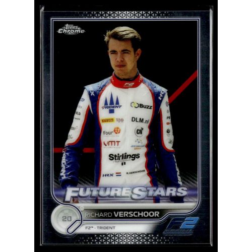 2022 Topps Chrome Formula 1 Future Stars #93 Richard Verschoor