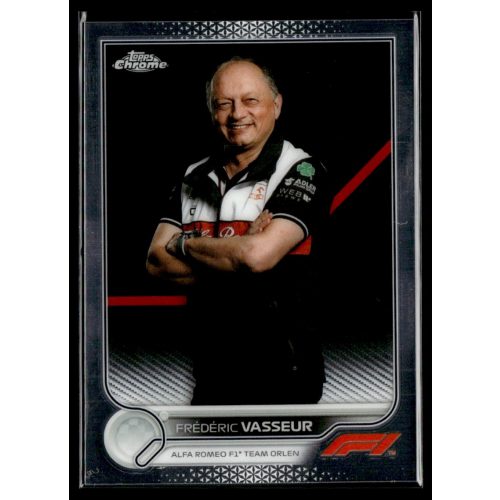 2022 Topps Chrome Formula 1 CREW #107 Frédéric Vasseur