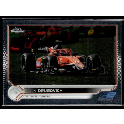 2022 Topps Chrome Formula 1 CARS #139 Felipe Drugovich