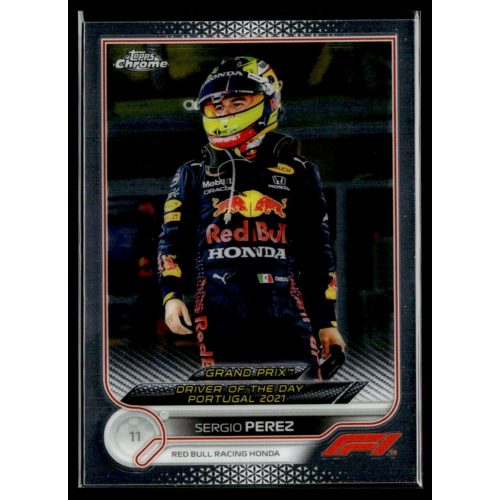 2022 Topps Chrome Formula 1 GRAND PRIX DRIVER OF THE DAY #175 Sergio Perez