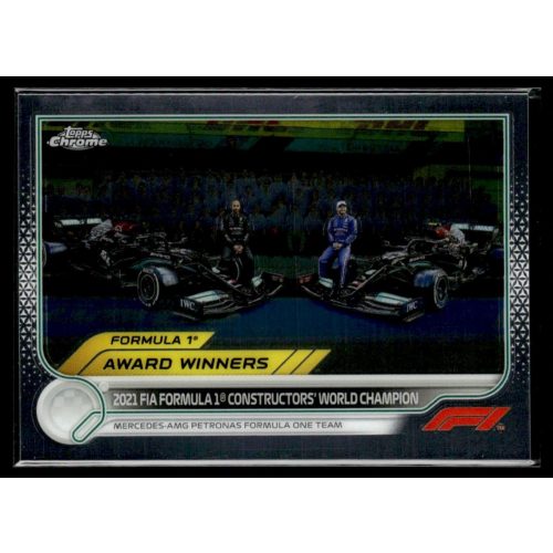 2022 Topps Chrome Formula 1 AWARD WINNERS #197 Formula One Team