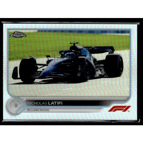 2022 Topps Chrome Formula 1 Refractor F1 DRIVERS #52 Nicholas Latifi