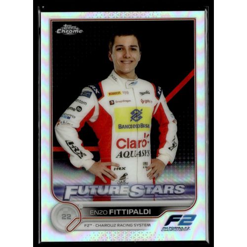 2022 Topps Chrome Formula 1 Refractor F2 DRIVERS #95 Enzo Fittipaldi