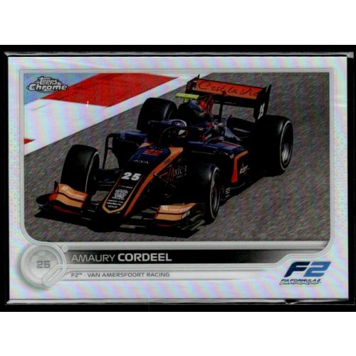 2022 Topps Chrome Formula 1 Refractor CARS #150 Amaury Cordeel