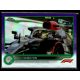 2022 Topps Chrome Formula 1 Purple Green Refractors F1 DRIVERS #7 Lewis Hamilton