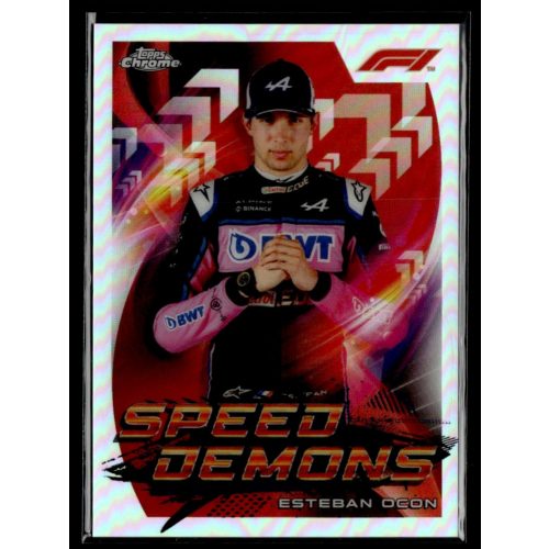 2022 Topps Chrome Formula 1 Speed Demons  #31B Esteban Ocon