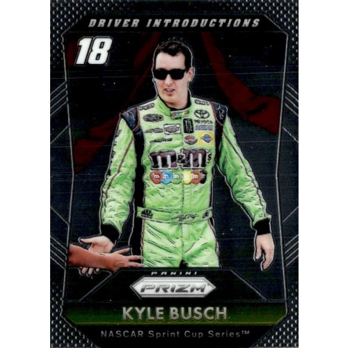 2016 Panini Prizm DRIVER INTRODUCTIONS #76 Kyle Busch