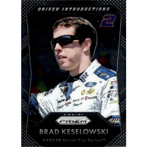 2016 Panini Prizm DRIVER INTRODUCTIONS #82 Brad Keselowski