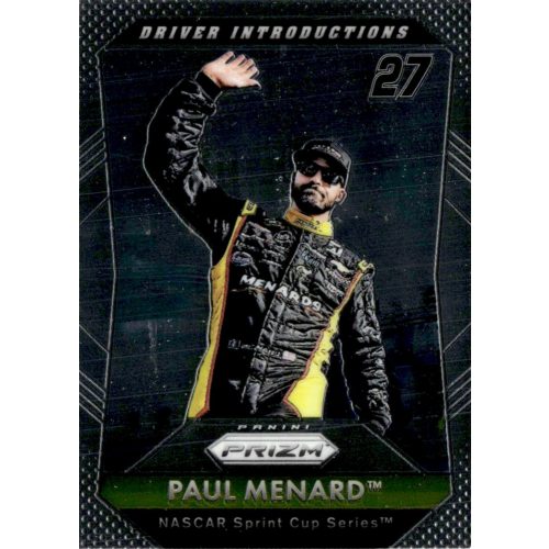 2016 Panini Prizm DRIVER INTRODUCTIONS #90 Paul Menard