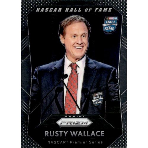 2016 Panini Prizm NASCAR HALL OF FAME #95 Rusty Wallace