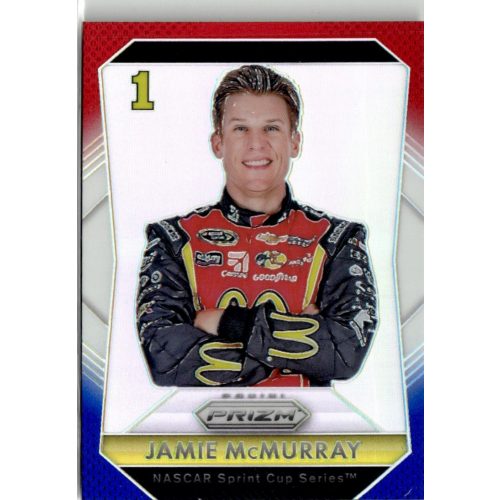 2016 Panini Prizm Prizms Red White and Blue  #1 Jamie McMurray