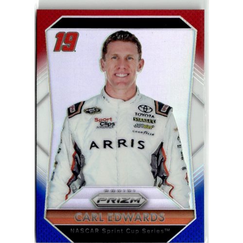 2016 Panini Prizm Prizms Red White and Blue  #19 Carl Edwards