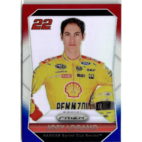 2016 Panini Prizm Prizms Red White and Blue  #22 Joey Logano