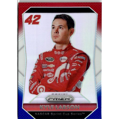 2016 Panini Prizm Prizms Red White and Blue  #36 Kyle Larson