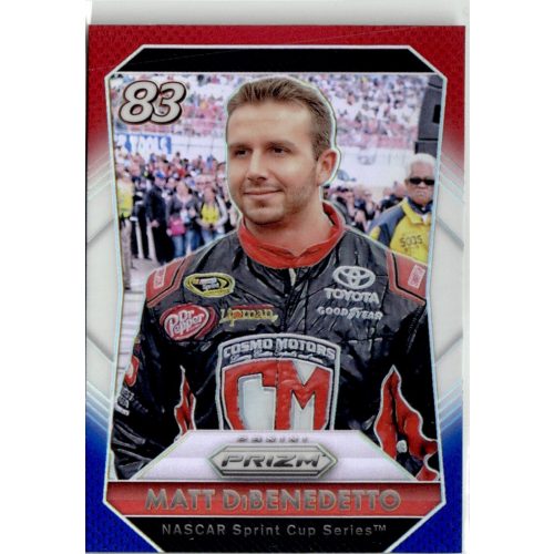 2016 Panini Prizm Prizms Red White and Blue  #42 Matt DiBenedetto