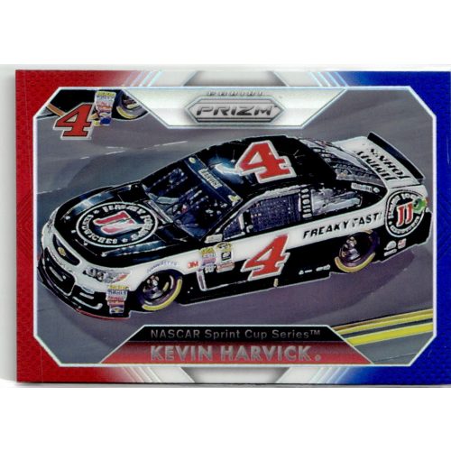 2016 Panini Prizm Prizms Red White and Blue CAR #55 Kevin Harvick