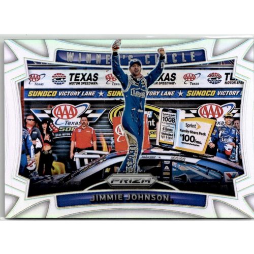 2016 Panini Prizm Winner's Circle Prizms  #0 Jimmie Johnson