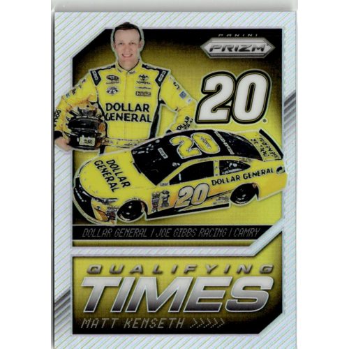 2016 Panini Prizm Qualifying Times Prizms  #0 Matt Kenseth