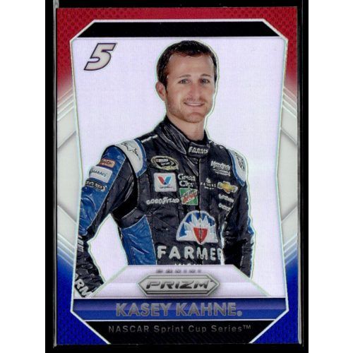 2016 Panini Prizm Red  White & Blue #5 Kasey Kahne