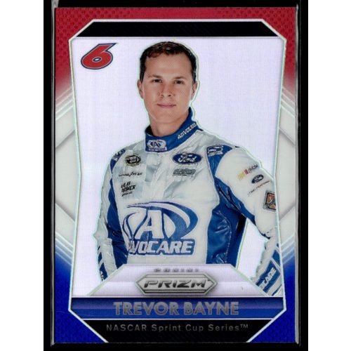 2016 Panini Prizm Red  White & Blue #6 Trevor Bayne