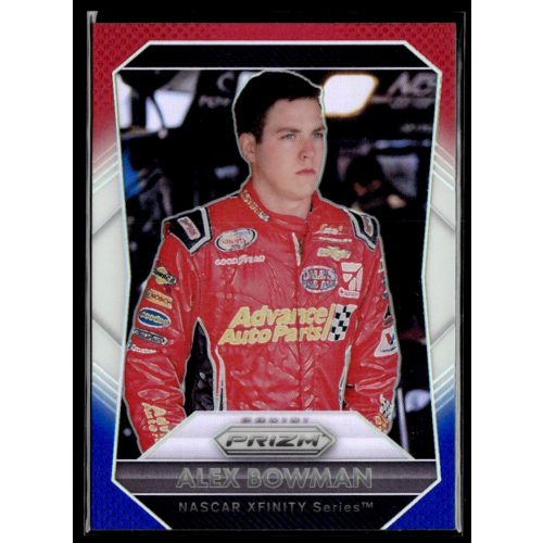 2016 Panini Prizm Red  White & Blue #7 Alex Bowman