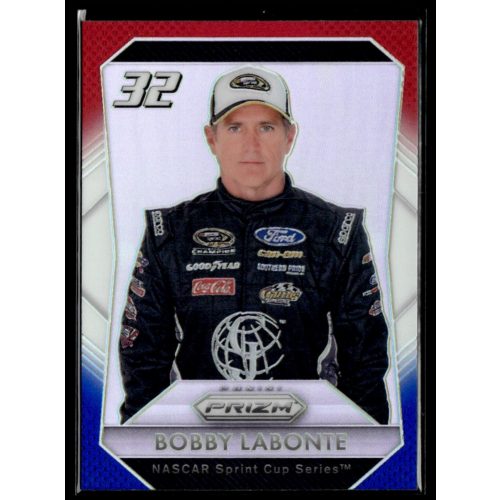 2016 Panini Prizm Red  White & Blue #23 Bobby Labonte