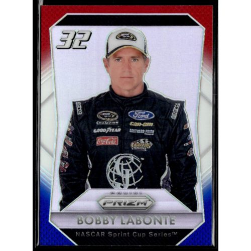 2016 Panini Prizm Red  White & Blue #23 Bobby Labonte