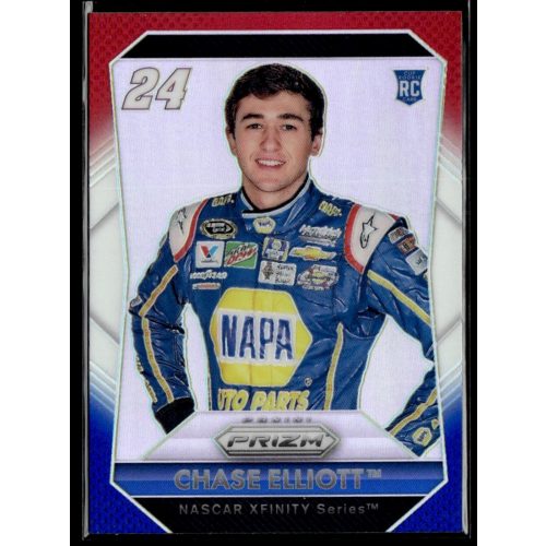 2016 Panini Prizm Red  White & Blue #24 Chase Elliott