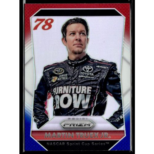 2016 Panini Prizm Red  White & Blue #25 Martin Truex Jr.