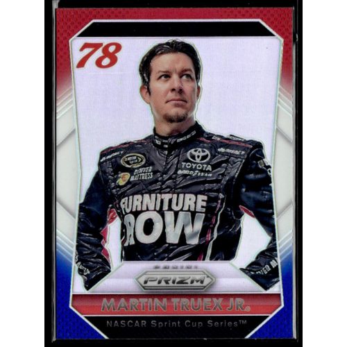 2016 Panini Prizm Red  White & Blue #25 Martin Truex Jr.