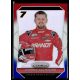 2016 Panini Prizm Red  White & Blue #28 Justin Allgaier