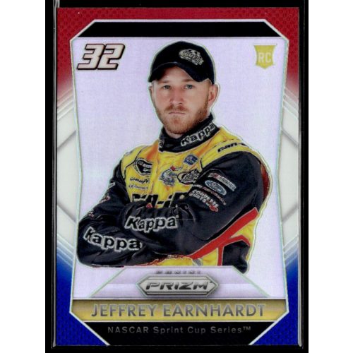 2016 Panini Prizm Red  White & Blue #32 Jeffrey Earnhardt