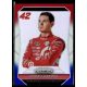 2016 Panini Prizm Red  White & Blue #36 Kyle Larson