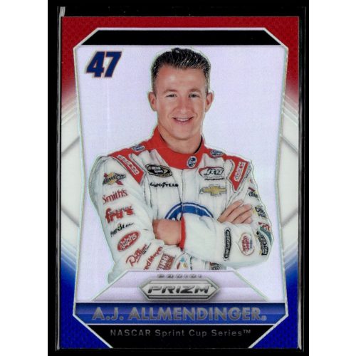 2016 Panini Prizm Red  White & Blue #39 A.J. Allmendinger