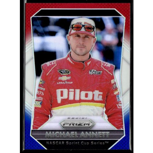 2016 Panini Prizm Red  White & Blue #41 Michael Annett