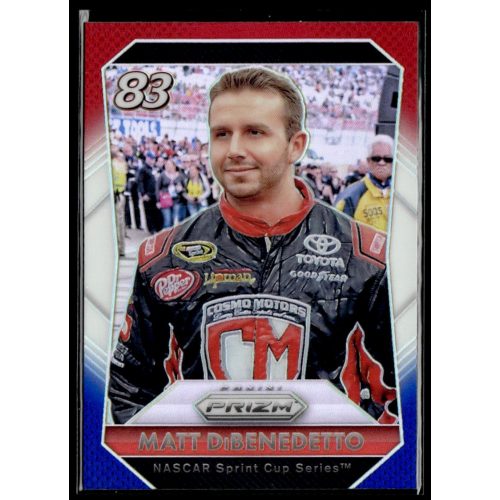 2016 Panini Prizm Red  White & Blue #42 Matt DiBenedetto