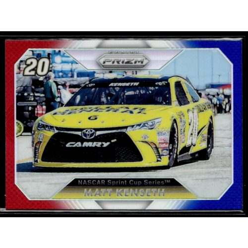 2016 Panini Prizm Red  White & Blue #51 Matt Kenseth's Car