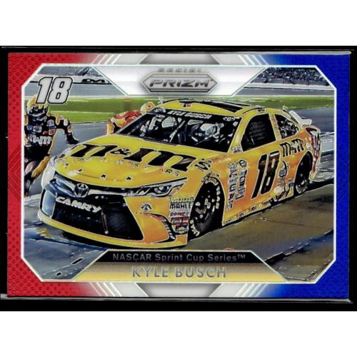 2016 Panini Prizm Red  White & Blue #59 Kyle Busch's Car