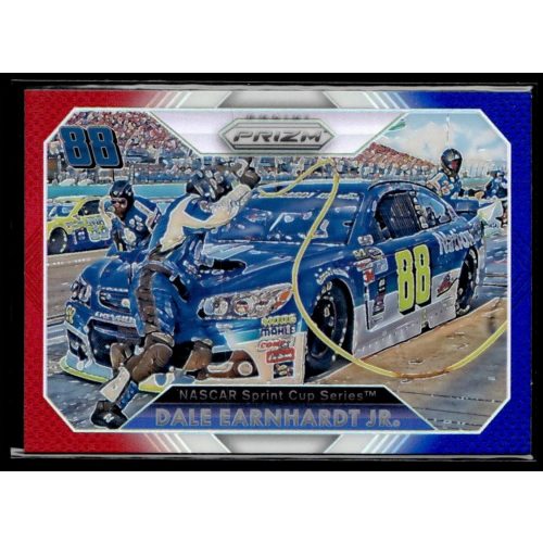 2016 Panini Prizm Red  White & Blue #63 Dale Earnhardt Jr.'s Car