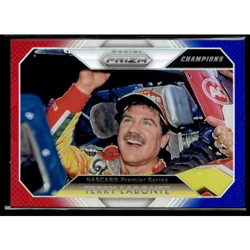 2016 Panini Prizm Red  White & Blue #71 Terry Labonte