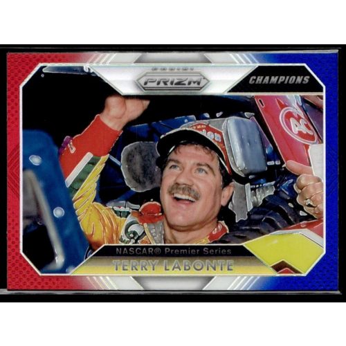 2016 Panini Prizm Red  White & Blue #71 Terry Labonte