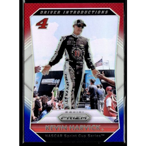 2016 Panini Prizm Red  White & Blue #78 Kevin Harvick