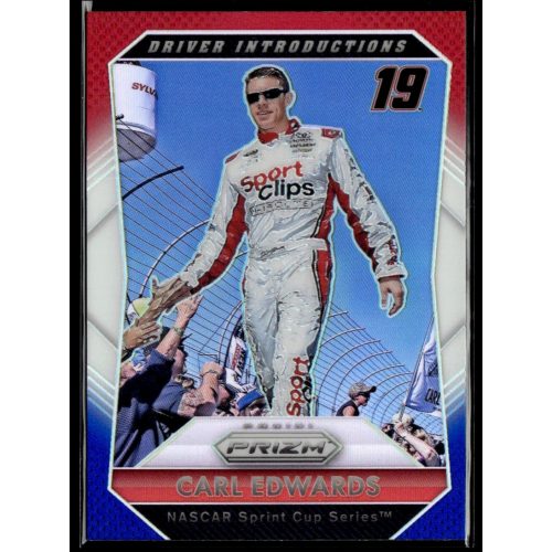 2016 Panini Prizm Red  White & Blue #88 Carl Edwards