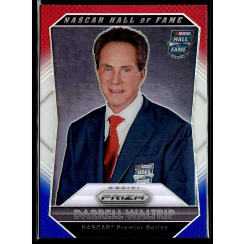 2016 Panini Prizm Red  White & Blue #93 Darrell Waltrip