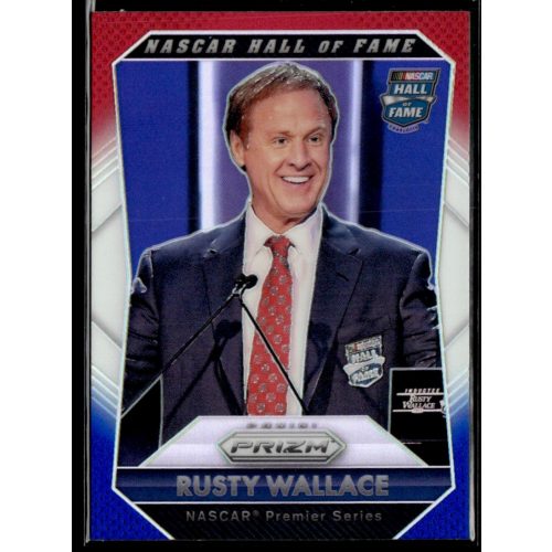 2016 Panini Prizm Red  White & Blue #95 Rusty Wallace