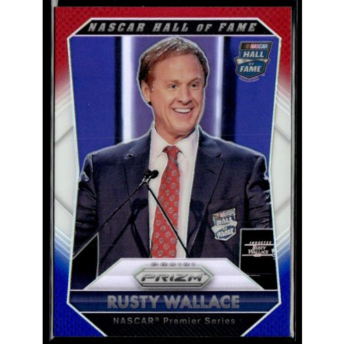 2016 Panini Prizm Red  White & Blue #95 Rusty Wallace