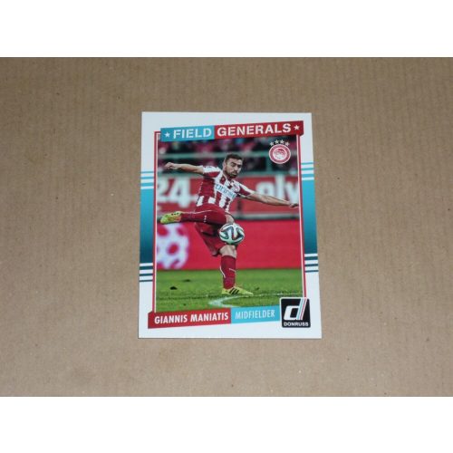 2015 Donruss Field Generals #4 Giannis Maniatis