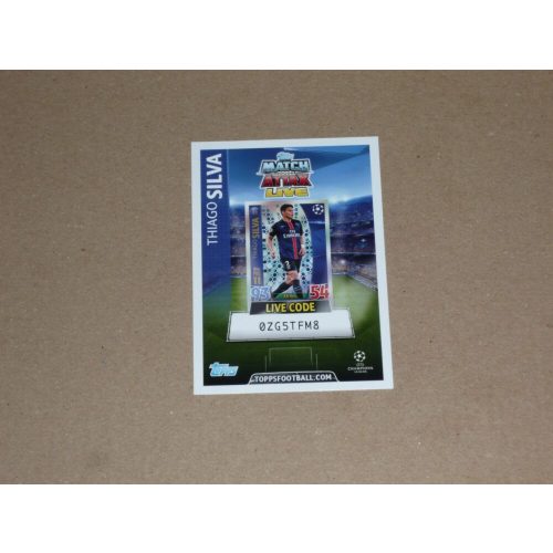 2015-16 Topps UEFA Champions League Match Attax Live #P19 Thiago Silva