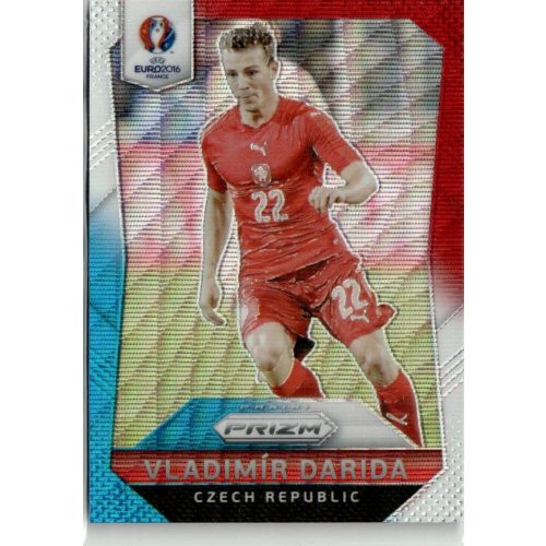 2016 Panini UEFA Euro Prizm Red & Light Blue Prizm #14 Vladimir Darida